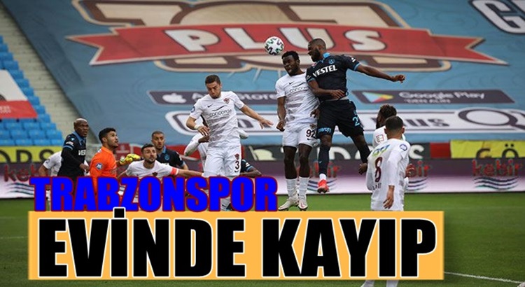  Trabzonspor Süper Lig’de kendi evinde Hataysporla berabere kaldı