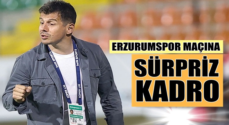  Emre Belözoğlu’dan Erzurumspor maçına sürpriz kadro