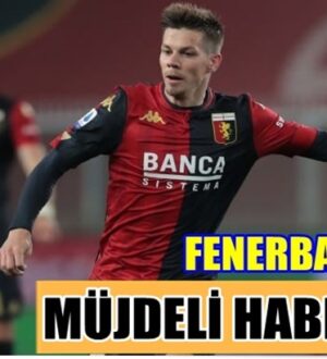 Fenerbahçe’nin Genoa’ya kiraladığı Miha Zajc’tan müjdeli haber