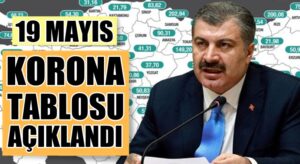 Koronavirüs Türkiye 19 Mayıs 2021 vaka ve ölüm sayıları açıklandı