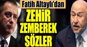 TFF Başkanı Nihat Özdemir’e Fatih Altaylı’dan bombardıman