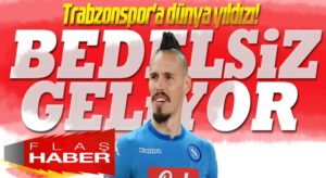 Trabzonspor’a Sörloth ve Marek Hamsik’ten müjdeli haberler