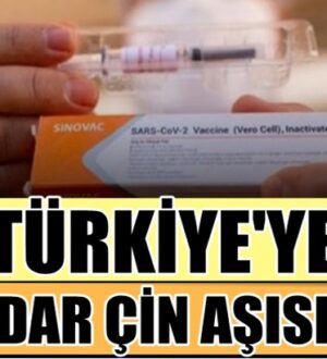 Türkiye’ye ne kadar Çin’de üretilen Koronavirüs aşısı geldi
