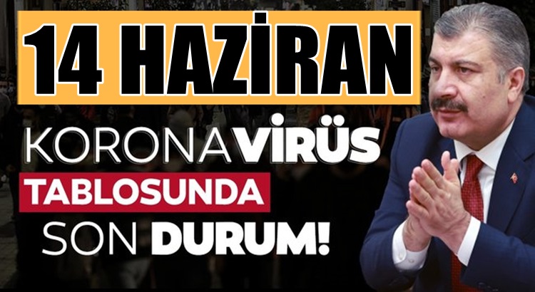  Koronavirüs 14 Haziran 2021 tablosu Sağlık Bakanlığınca açıklandı