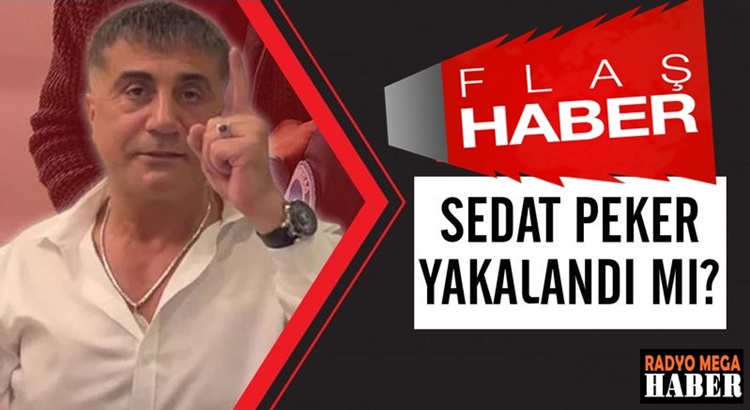  Sedat Peker’in Dubai’de MİT’in operasyonu ile yakalandığı haberi geldi