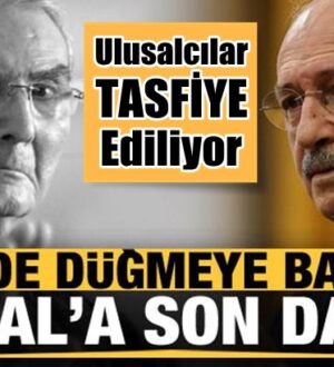 Deniz Baykal kulis haberlerine göre CHP’den tasfiye edilecek