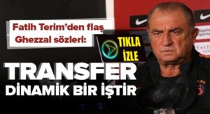 Galatasaray Teknikdirektörü Fatih Terim Rachid Ghezzal hakkında konuştu