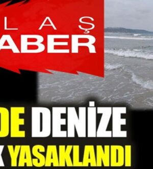 İstanbul Şile sahillerinde denize girme yasağı uzatıldı