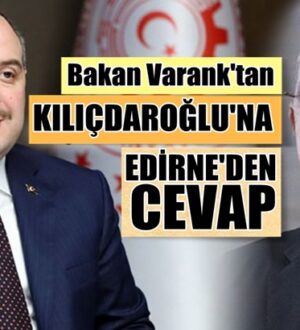 Kemal Kılıçdaroğlu’na Bakan Mustafa Varank’dan cevap geldi