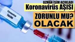 Türkiye’de Koronavirüs aşısı zorunluluğumu? Geliyor uzman isim açıkladı