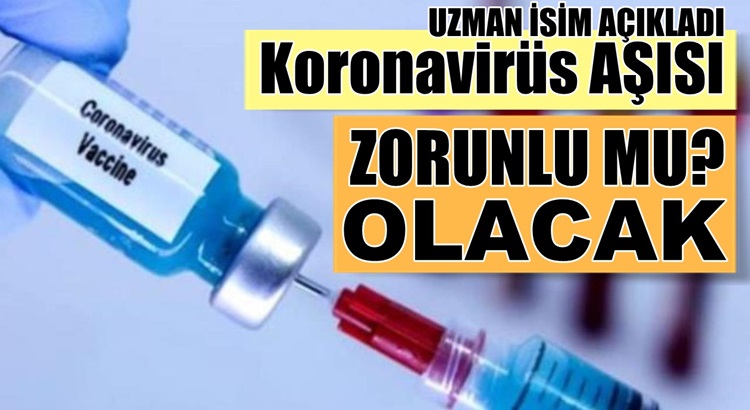 Türkiye’de Koronavirüs aşısı zorunluluğumu? Geliyor uzman isim açıkladı