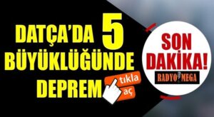 Muğla’da yangınlar devam ederken deprem meydana geldi