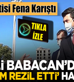 Deva Partisi Fena Karıştı Ali Babacan panik haline girdi işte o video