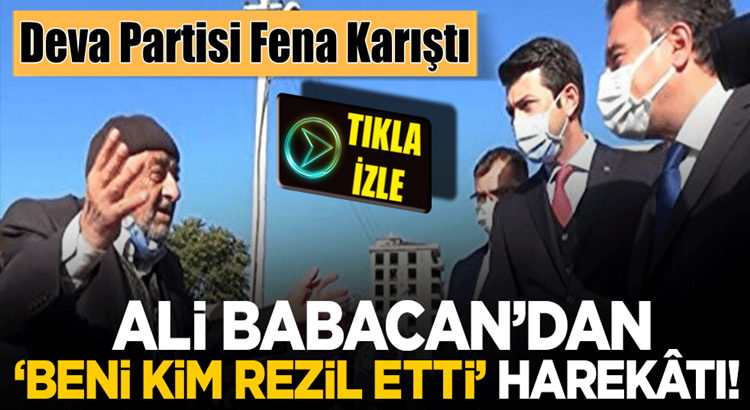  Deva Partisi Fena Karıştı Ali Babacan panik haline girdi işte o video