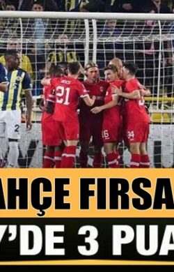 Fenerbahçe Uefa Avrupa Liginde Royal Antwerp ile berabere kaldı