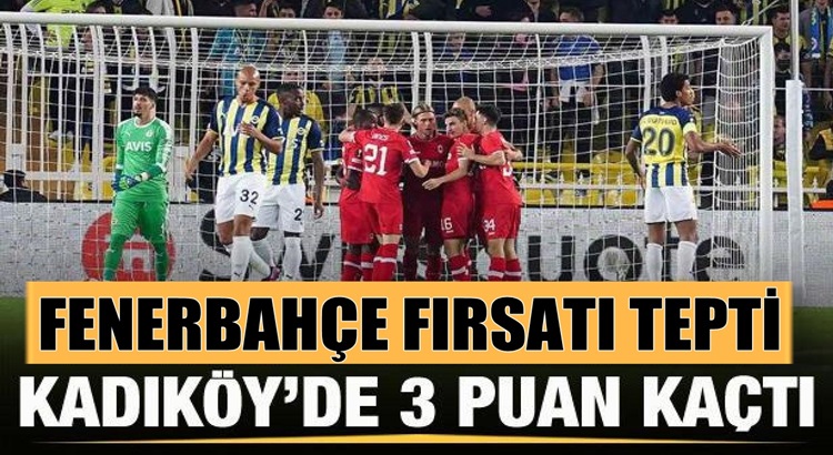  Fenerbahçe Uefa Avrupa Liginde Royal Antwerp ile berabere kaldı