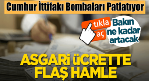 MHP’den Asgari ücret hamlesi Cumhur İttifakı harekete geçti