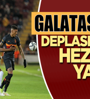 Galatasaray Atakaş Hatayspor deplasmanından farklı mağlup olarak dönüyor