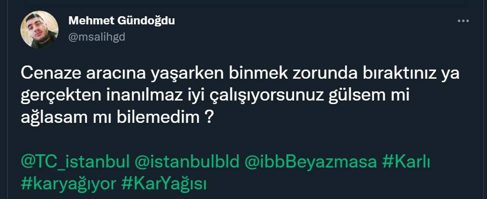 Bir diğer paylaşımda Mehmet Gündoğdu, "Ben bu durumu sizin yüzünüzden yaşadım hasta oldum" ifadelerini kullandı.