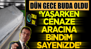 İstanbul’lu Ekrem İmamoğlu sayesinde cenaze araçlarıyla evlerine gitti