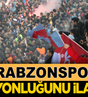 Süper Lig’de 2021-2022 sezonu Şampiyonu Trabzonspor oldu