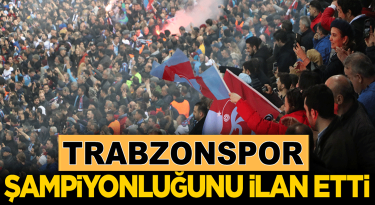  Süper Lig’de 2021-2022 sezonu Şampiyonu Trabzonspor oldu