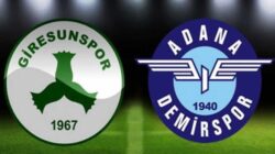 Süper lig’de Giresunspor ile Adana Demirspor karşılaşıyor